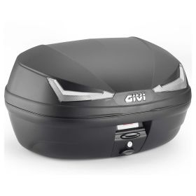 GIVI Simply IV TECH Top Case Kit X-LINE Schwarz Rauch 45/33L für CF MOTO