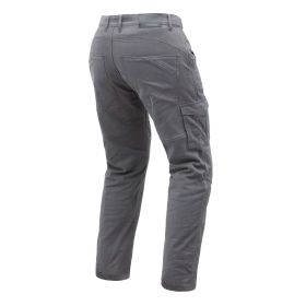 Pantaloni cargo moto TUCANO URBANO MOLO SHORT grigio scuro omologati