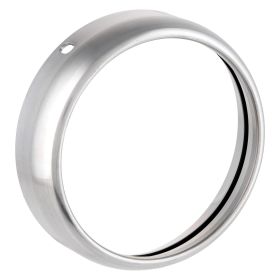 SIP Scheinwerferrahmen Silber Aluminium CNC D.115mm für Vespa 125 VNBm