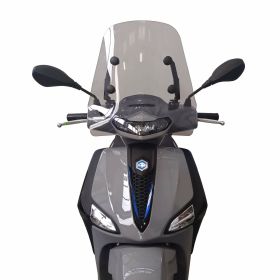 Parabrezza FABBRI summer fumè chiaro 430x360mm per PIAGGIO liberty s 50-125-150