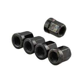 SIP Wheel Nut Kit MY M8x1.25 Black Steel for Vespa