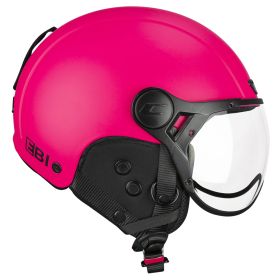Casco Omologato Sci e E-Bike CGM 801A EBI MONO Rosa Fluo Opaco