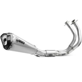 MIVV Komplettauspuff homologiert DELTA RACE Edelstahl für KAWASAKI Z650