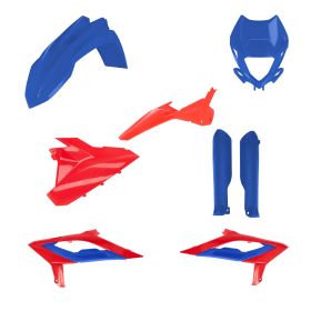 ACERBIS Verkleidungskit 8 Teile Rot/Blau für BETA