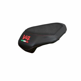 Sitzbezug Argenta Pass Velvet spezifisch BL logo V4 für DUCATI panigale v4