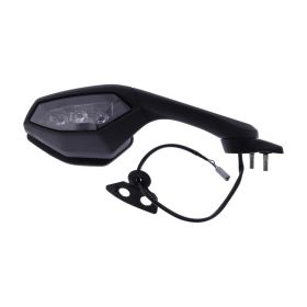Specchietto carena JMP destro omologato nero BA19-Y0076B-R per Yamaha