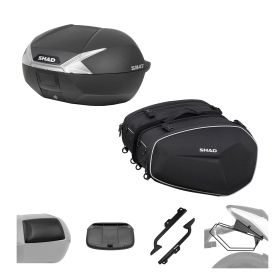 SHAD Kit SH47W Topcase und E48 Taschen SE für KTM Duke 125/200/250/390