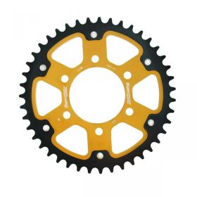 CORONA SUPERSPROX STEALTH RST NERO ORO 478 PASSO 520 - Z 43 DENTI GOLD