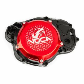 VOCA RACING Cache d'embrayage Noir/Rouge