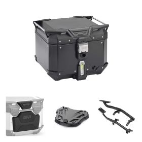 GIVI TREKKER OUTBACK EVO SMART 42L Boîte de rangement noire Kit pour KAWASAKI Z900