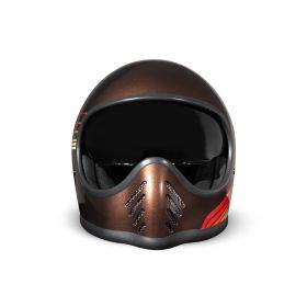 Full Face Helmet DMD SEVENTYSEVEN Waves Bronze Gloss