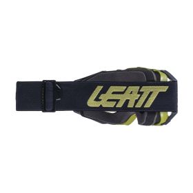 Masque cross LEATT Velocity 6.5 Desert jaune noir lentille platine 28%