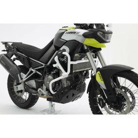 Paramotore tubolare Bianco ISOTTA alluminio per APRILIA tuareg