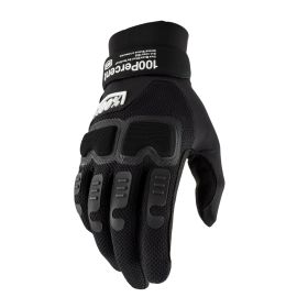 100% LANGDALE Black Motocross Gloves