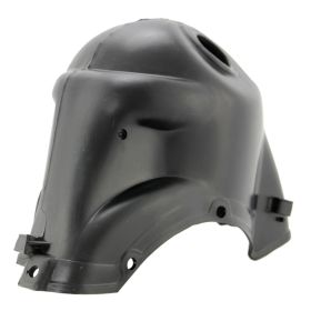 Couvercle de moteur en plastique noir OLYMPIA pour Vespa 125 PV