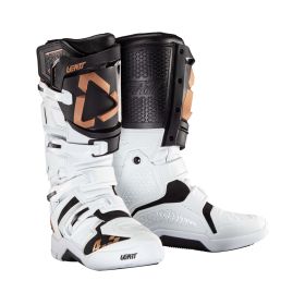 Stivali moto LEATT Moto 4.5 bianco nero chiusura SideLock