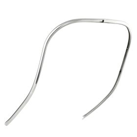 Bordo scudo CUPPINI Ulma Replica acciaio inox con targhetta per Vespa 180 SS