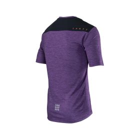 LEATT Trail 1.0 Maillot VTT Ventilé Violet Velours Super Léger Fil de Glace