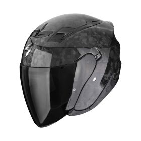 Casco jet urbano Scorpion EXO-Z1 CARBON Onyx nero lucido