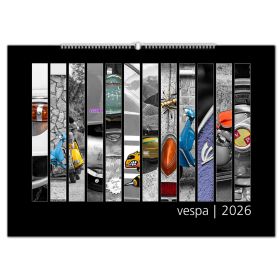 Calendario Colorkey motivo scooter VESPA 2026 Limited Edition