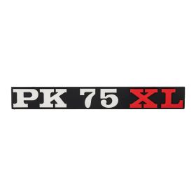 Targhetta PREMIUM QUALITAT PK 75 XL cofano sinistro