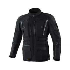 Giacca moto uomo REBELHORN PATROL nera