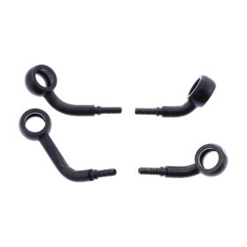 Kit de tuyau de frein JMP 2 en acier HBF-0622-H-MBK noir pour BMW S 1000