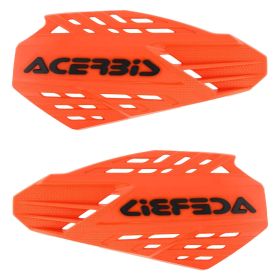 Garde-mains ventilés ouverts Acerbis Orange Linear