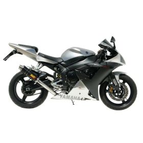 MIVV GP genehmigte Carbon Slip-on Auspuffanlage für YAMAHA YZF 1000 R1 2002-2003