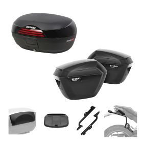 SHAD Kit SH46 top case and SH23K cases 3P for ROYAL ENFIELD Guerrilla 450