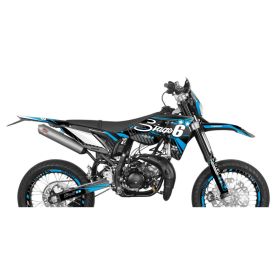 Kit de décoration Stage6 Blue pour Sherco SM-R 50 après 2018 Bleu