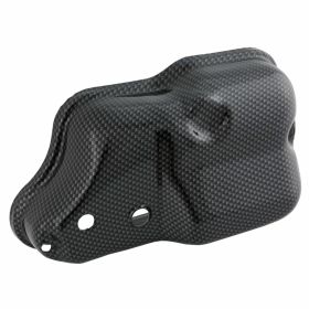SIP Vergaser Schwimmergehäuse Abdeckung Metall Carbon Effekt