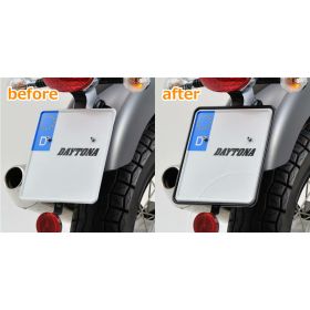 DAYTONA 180x200 License Plate Holder