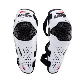 Ginocchiere e parastinchi LEATT Dual Axis Pro nero bianco certificazione CE