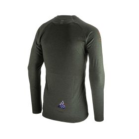 LEATT Gravity 2.0 Maillot Longue Manche VTT Vert Pin TENCEL Stretch