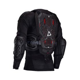 Maglia protettiva moto LEATT 5.5 Evo nero maniche lunghe