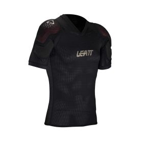 Maglia protettiva moto LEATT 3DF AirFit Lite Evo grigio protezione spalle