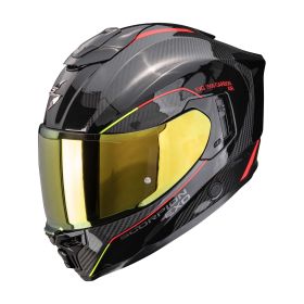 Casco integrale Scorpion EXO-1500 CARBON AIR Mundi nero giallo