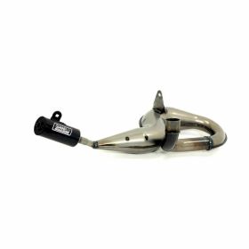 GIANNELLI Auspuff schwarz Schalldämpfer für Piaggio VESPA PX 200