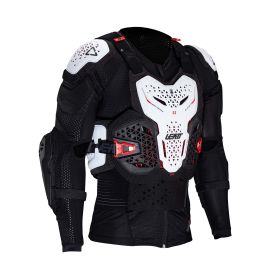 Maglia protettiva moto LEATT 5.5 Evo nero bianco maniche lunghe