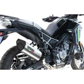 GPR genehmigter Slip-On Auspuff Furore-X Titan für Cf Moto 450 MT Euro5 Plus