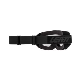 Masque cross LEATT Vizion 2.5 Stealth noir lentille transparente 90%