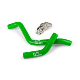 Tubi radiatore verde Stage6 R/T per derbi euro 3/euro 4