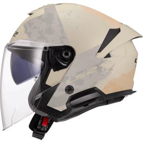 Casque Jet LS2 OF618 VERSO II Aqua Ivoire Mat
