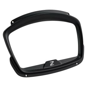 Cornice contachilometri ZELIONI nero lucido angoli per Vespa GTS Super