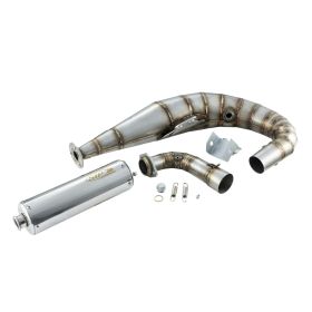 SIP PERFORMANCE Mustang Design Rennsportauspuff 125cc Edelstahl für Vespa T5