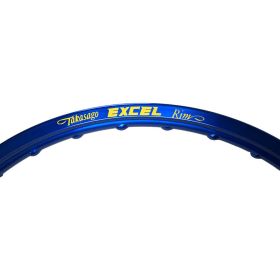EXCEL Rim 2.15x19 Blue 36 Holes Blue Aluminum