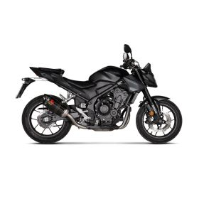 Marmitta Slip-On AKRAPOVIC in carbonio per Honda CB500F