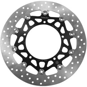 Disque de frein flottant BREMBO 78B40871 série or D.320 épaisseur 5 mm 5 trous pour YAMAHA