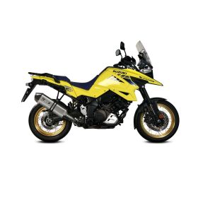 MIVV Speed Edge Slip-on Auspuff homologiert aus Edelstahl für SUZUKI V-Strom 1050 2025